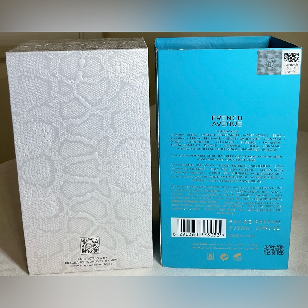 *SOLD*Vulcan Feu EDP New in Box & Bottle with Snake Design. - Picture 8 of 9